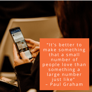 Mums-garage-make-something-a-small-number-of-users-love Mum's Garage, Customer Niche, Make something a small number of users love