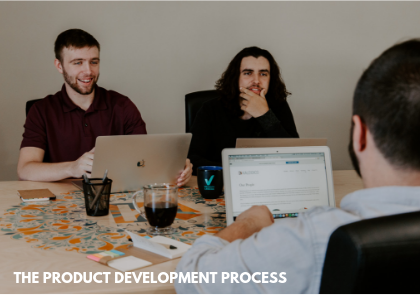 The Product Development Process Three startup founders talking about the product development process