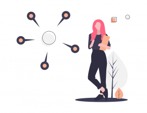 undraw_analyze_17kw (1) Character illustration of women thinking about startup business ideas