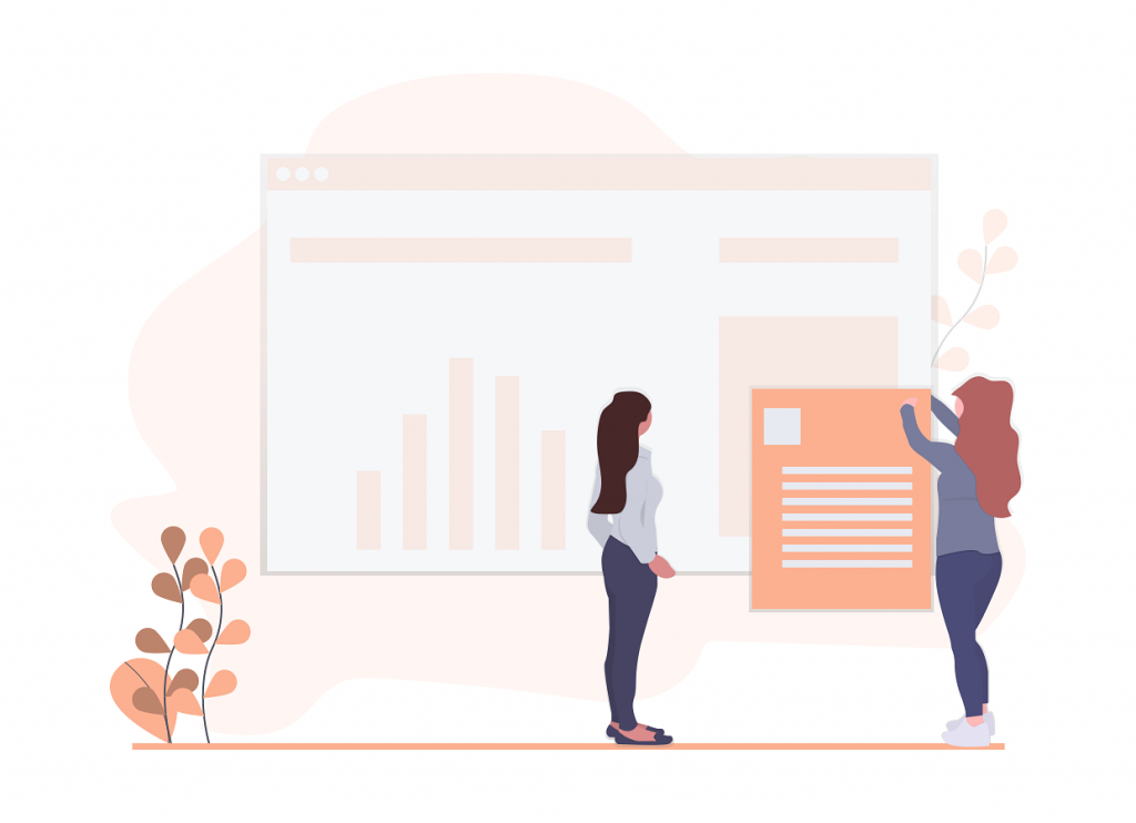 undraw_organize_resume_utk5 Character illustration of web application development using vector images